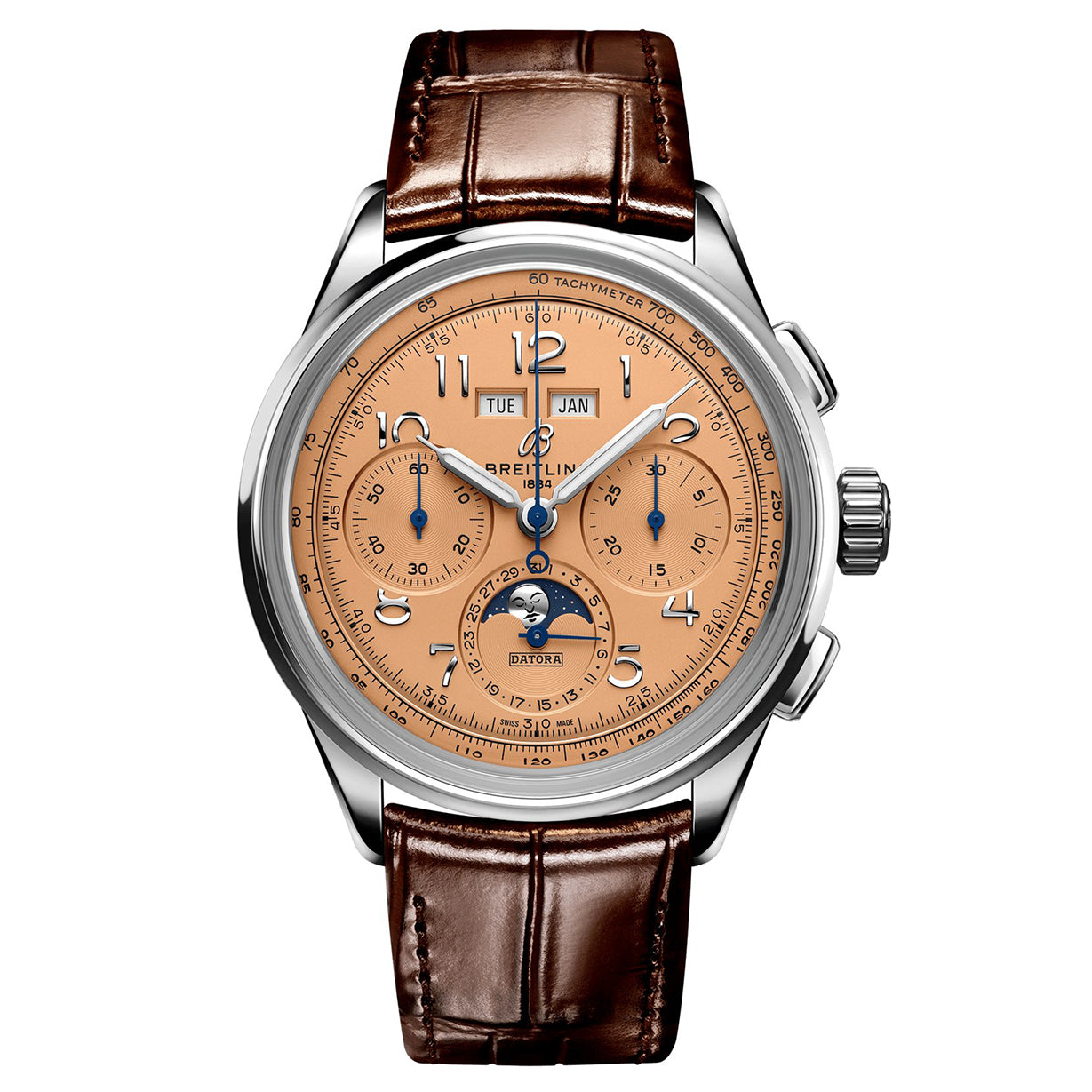 Breitling Premier B25 Datora Champagne Dial Men 42mm