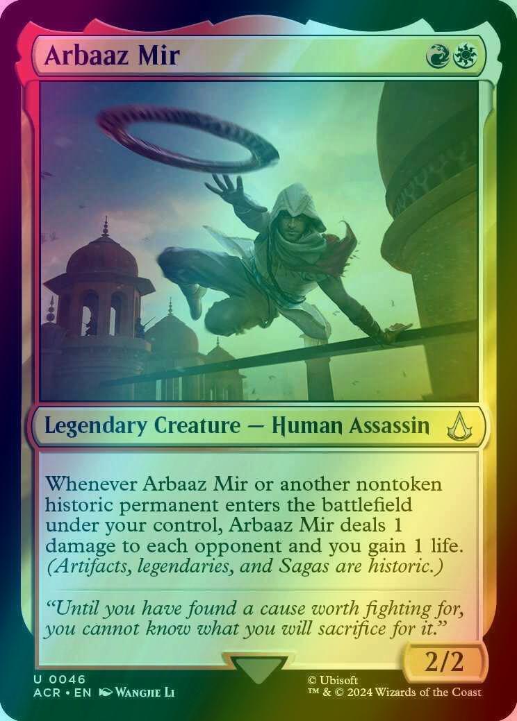 Arbaaz Mir [46] [Assassin's Creed] [Foil]