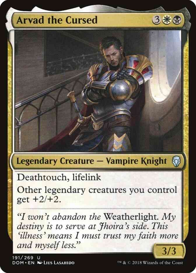 Arvad the Cursed [191] [Dominaria] [Non-Foil]