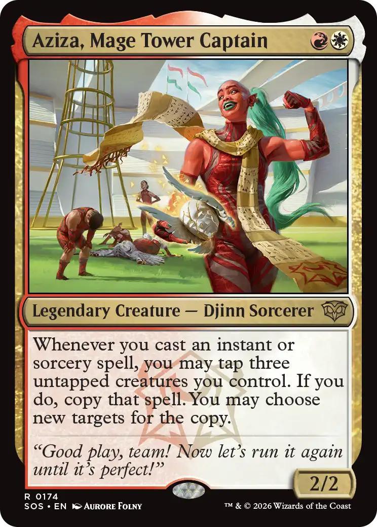 Aziza, Mage Tower Captain [174] [Secrets of Strixhaven] [Non-Foil]