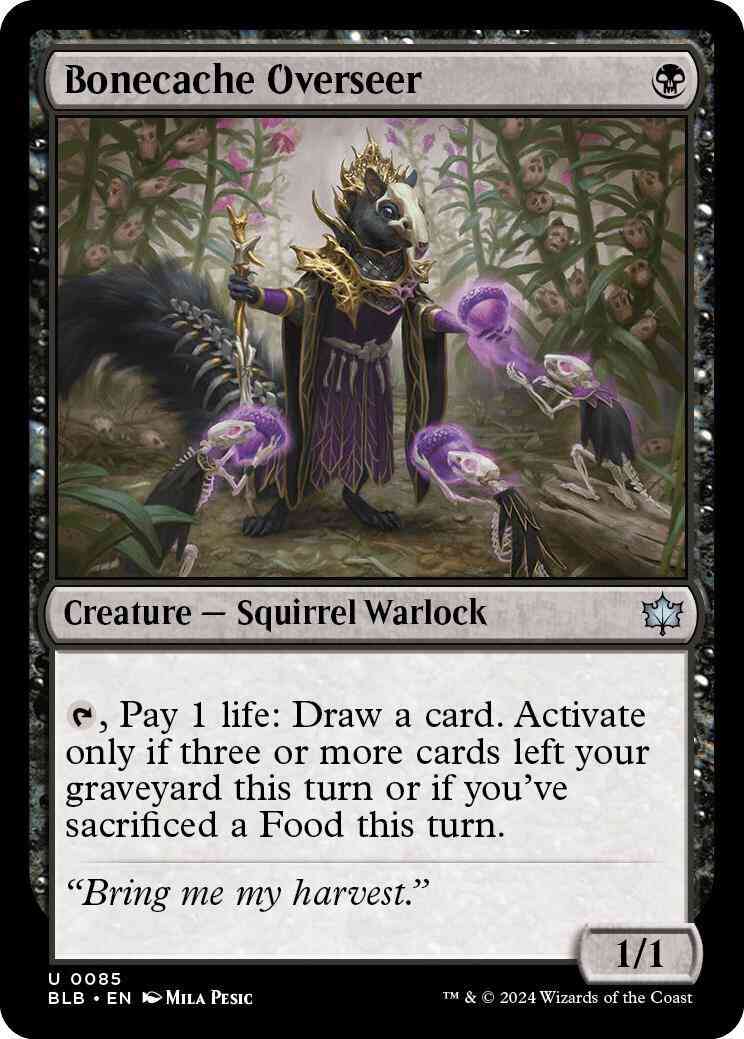 Bonecache Overseer [85] [Bloomburrow] [Non-Foil]
