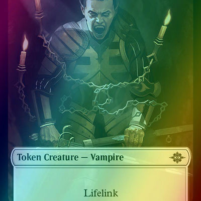 Bat Token (06) // Vampire Token (04) [The Lost Caverns of Ixalan: Tokens] [Foil]
