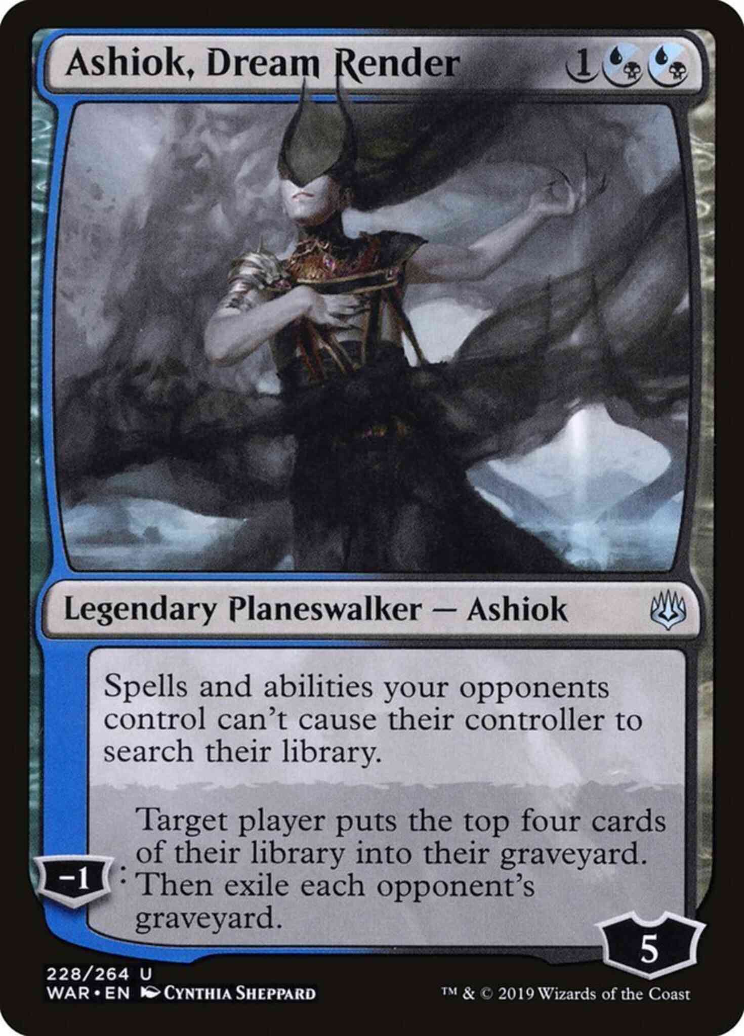 Ashiok, Dream Render [228] [War of the Spark] [Non-Foil]