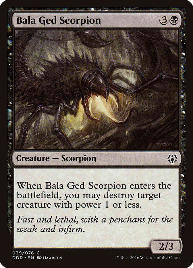 Bala Ged Scorpion [39] [Duel Decks Nissa vs Ob Nixilis] [Non-Foil]