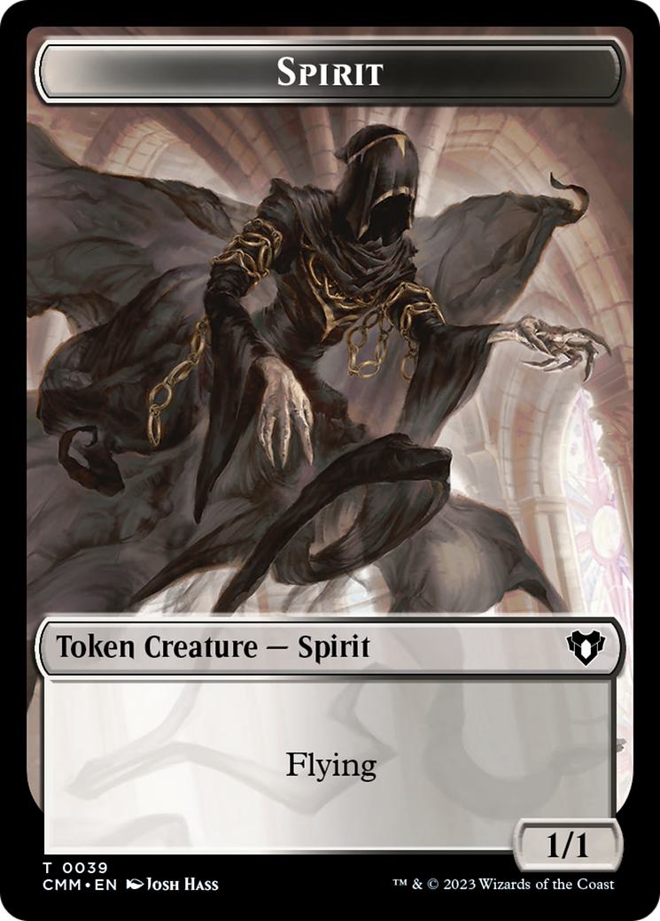 Assassin Token (14) // Spirit Token (39) [Commander Masters: Tokens] [Non-Foil]