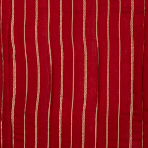 Peach Woven Tissue Saree With Floral Motifs