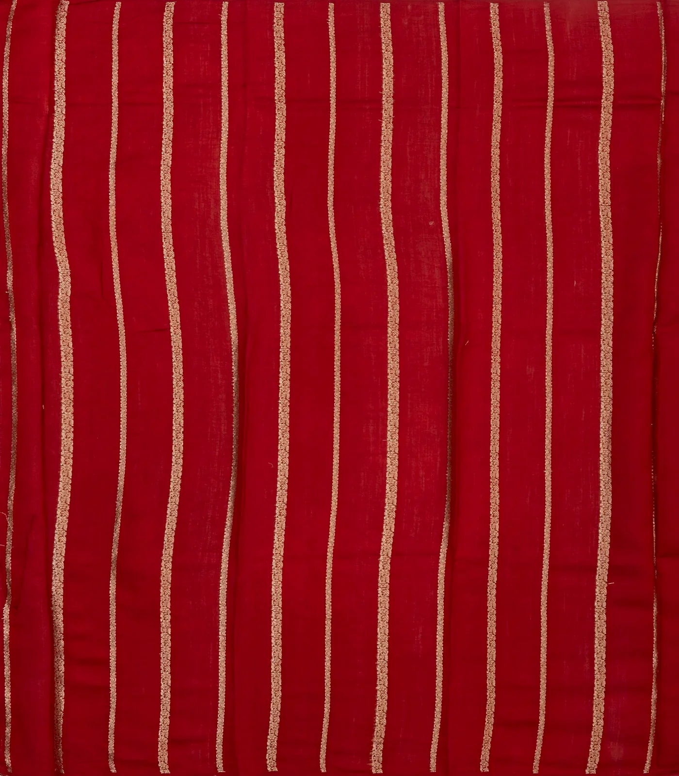 Peach Woven Tissue Saree With Floral Motifs