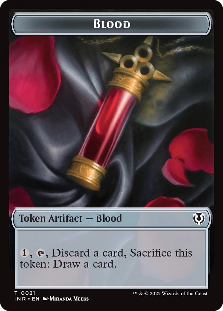 Blood Token (21) // Clue Token (22) [Innistrad Remastered: Tokens] [Non-Foil]