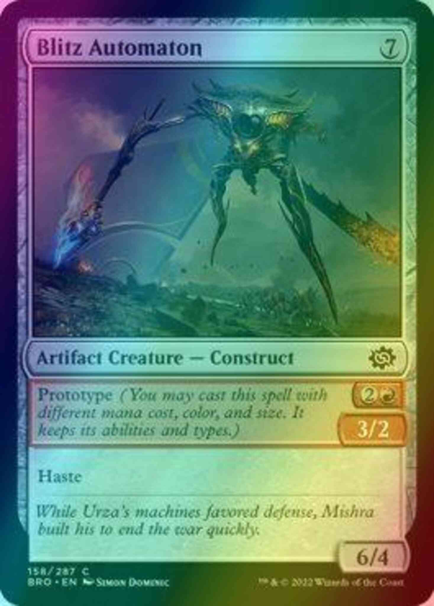 Blitz Automaton [158] [The Brothers' War] [Foil]