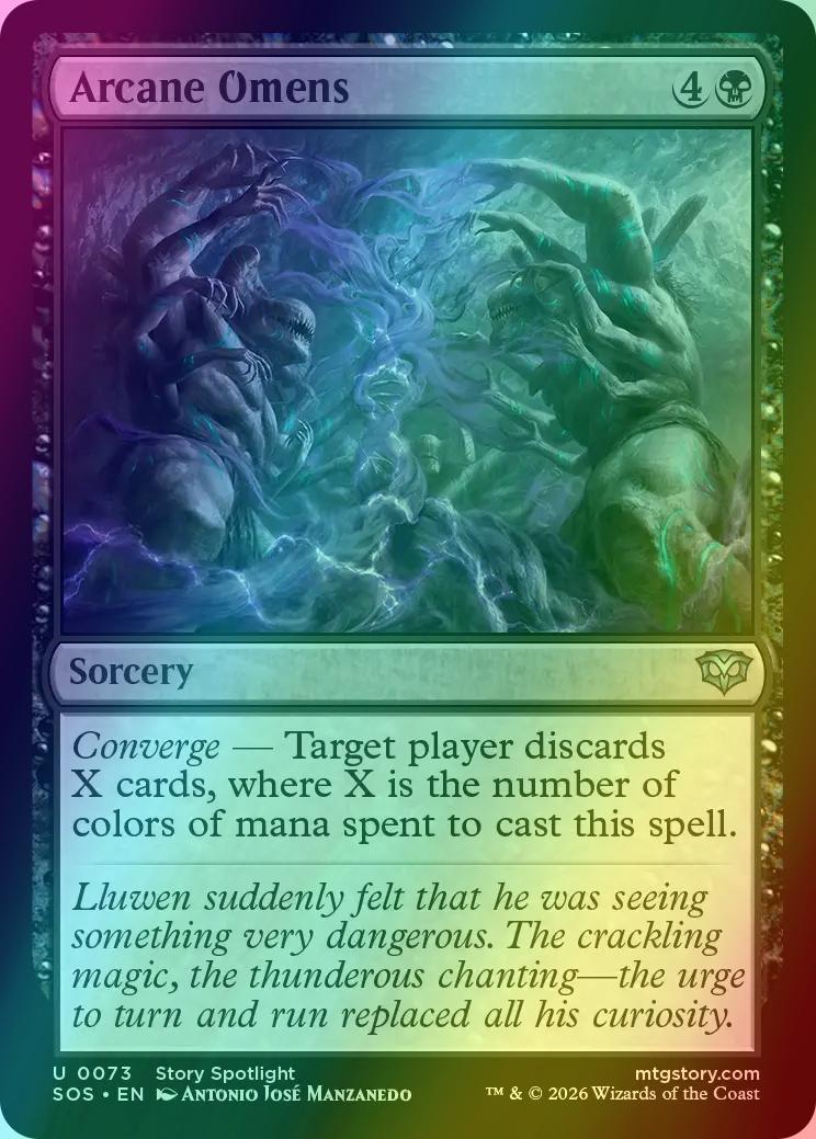 Arcane Omens [73] [Secrets of Strixhaven] [Foil]