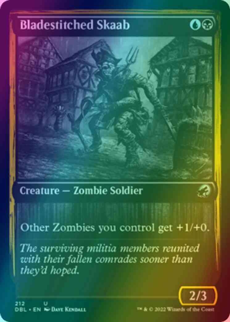 Bladestitched Skaab [212] [Innistrad: Double Feature] [Foil]