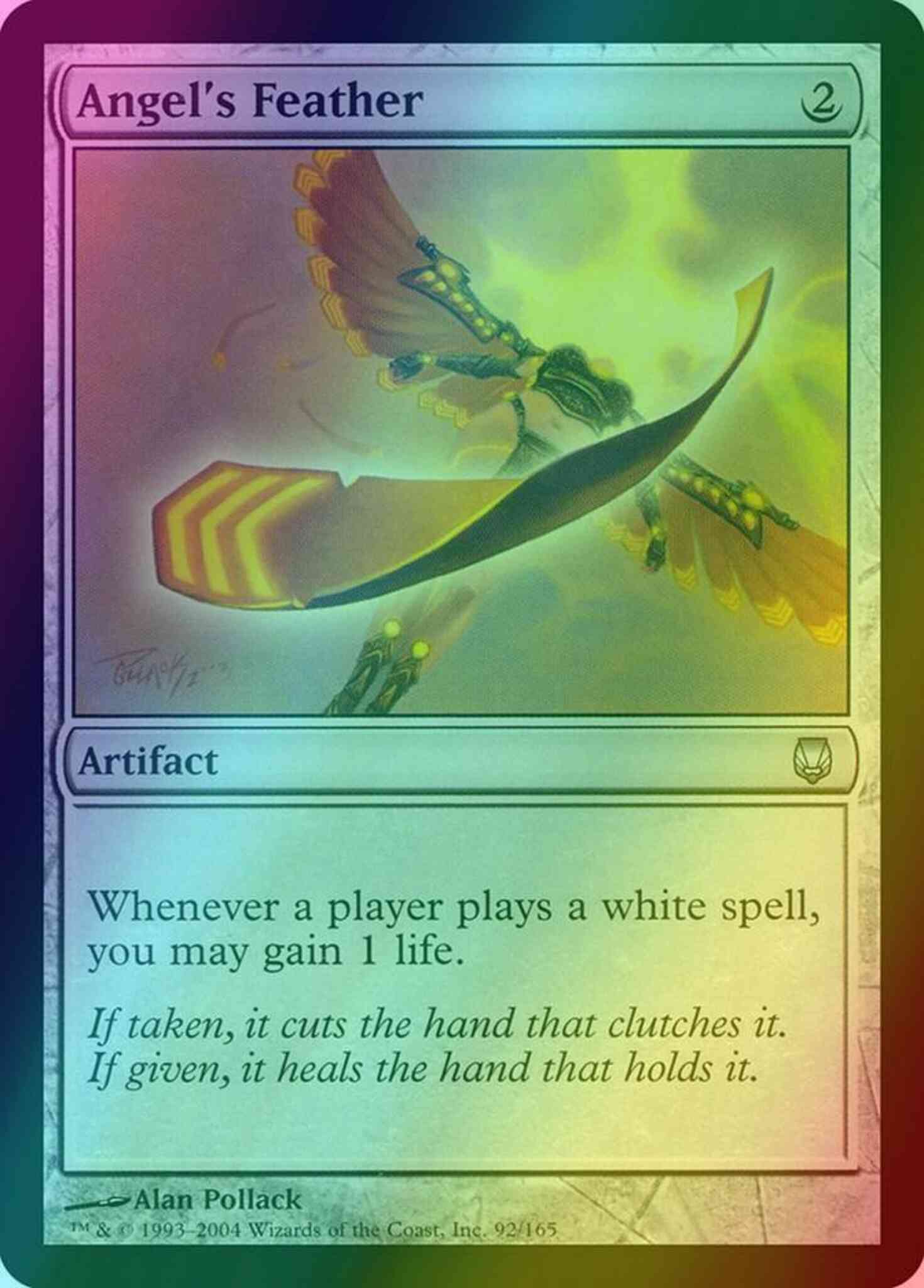 Angel's Feather [92] [Darksteel] [Foil]