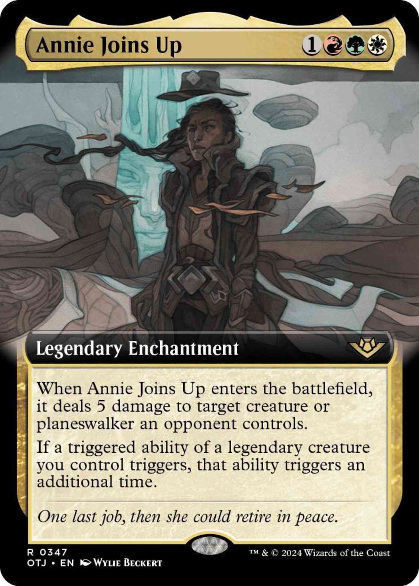 Annie Joins Up [347] [Extended Art] [Outlaws of Thunder Junction] [Non-Foil]