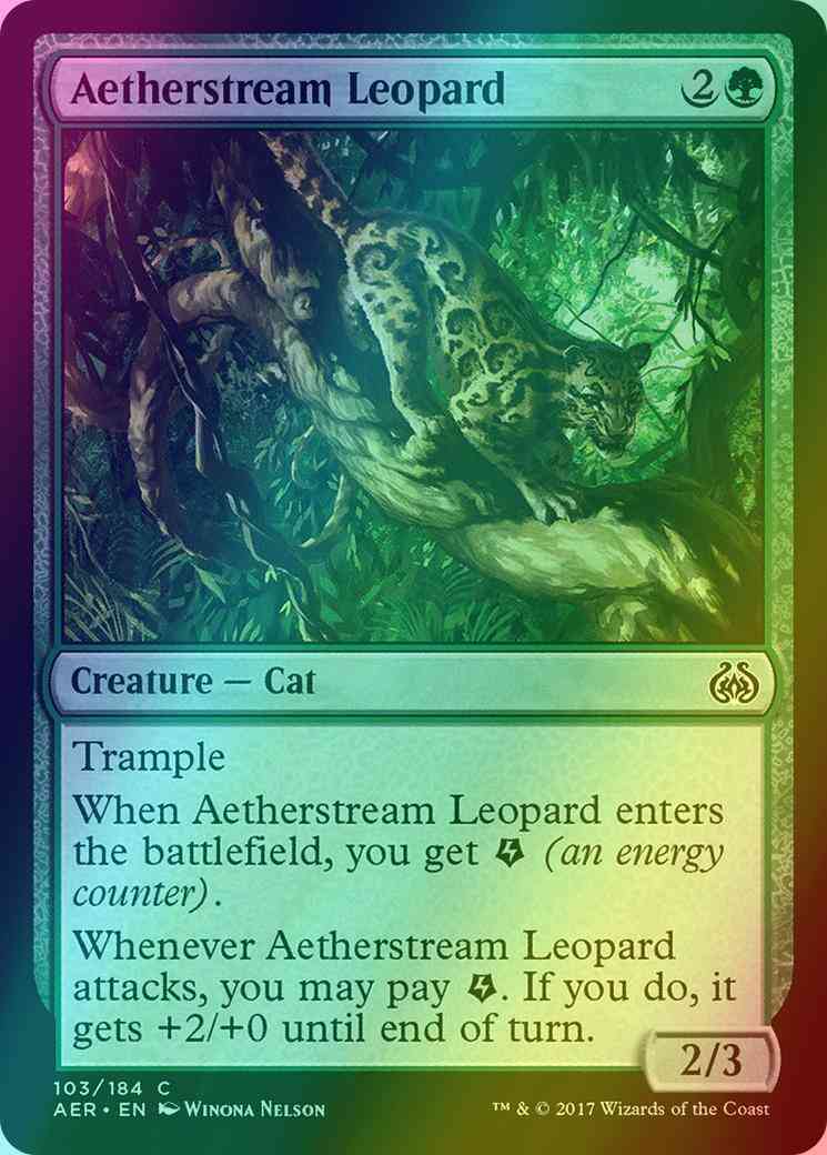 Aetherstream Leopard [103] [Aether Revolt] [Foil]