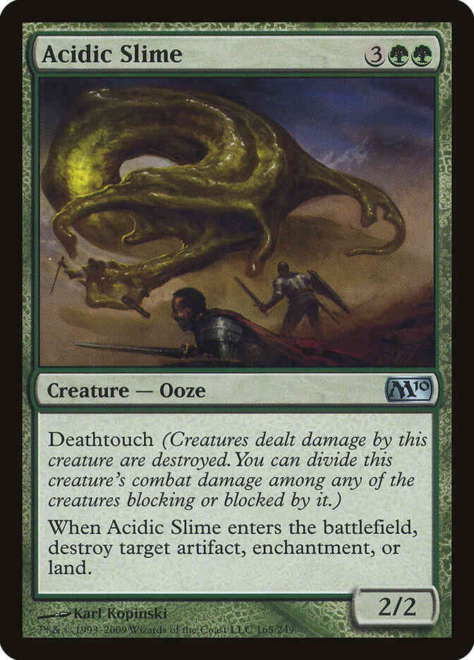 Acidic Slime [165] [Magic 2010] [Non-Foil]