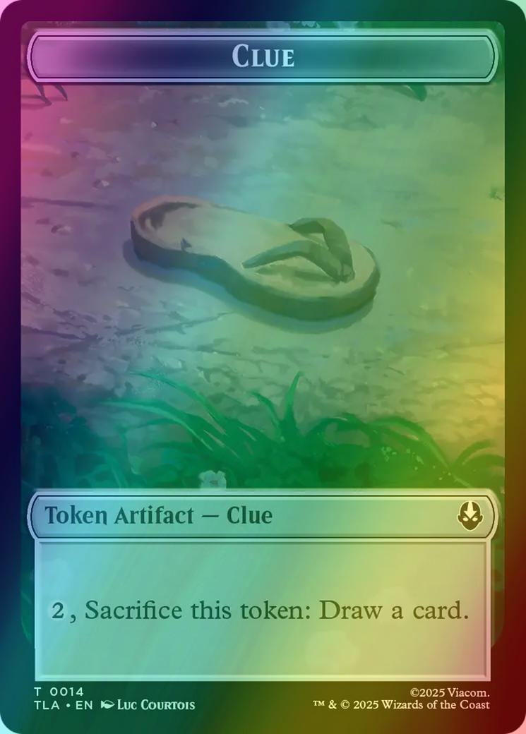 Ally Token (05) // Clue Token (14) [Avatar: The Last Airbender: Tokens] [Foil]