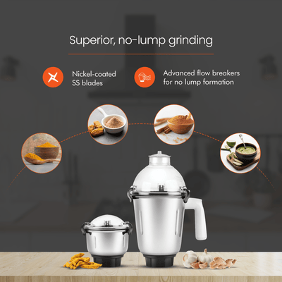 Accord  3 Jar Mixer Grinder