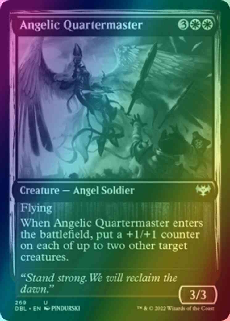 Angelic Quartermaster [269] [Innistrad: Double Feature] [Foil]