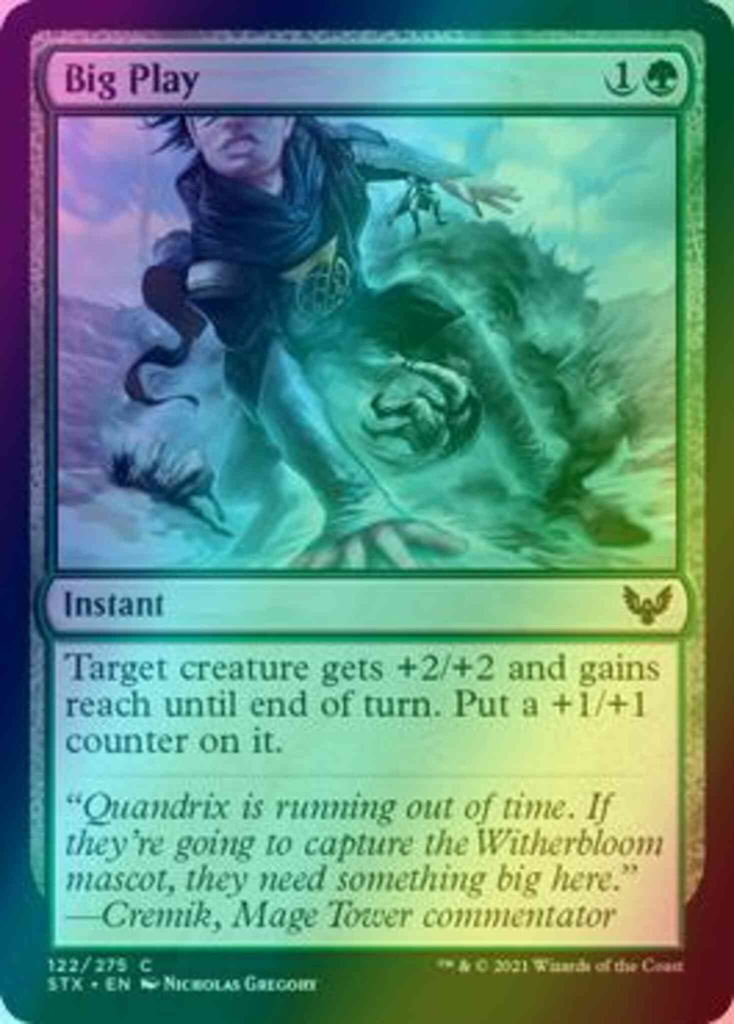 Big Play [122] [Strixhaven: School of Mages] [Foil]