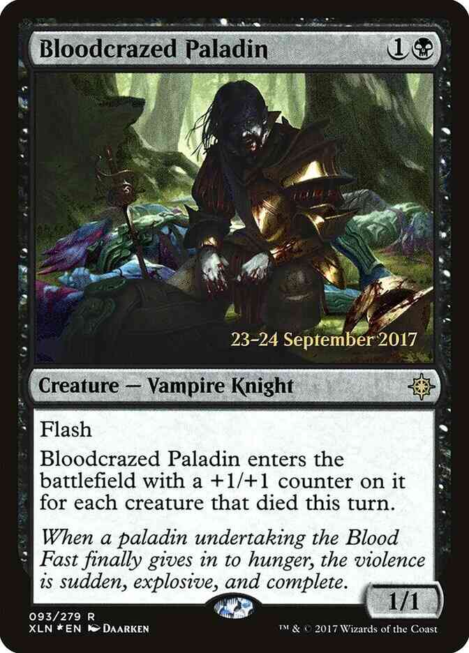 Bloodcrazed Paladin [93s] [Ixalan Promos] [Foil]