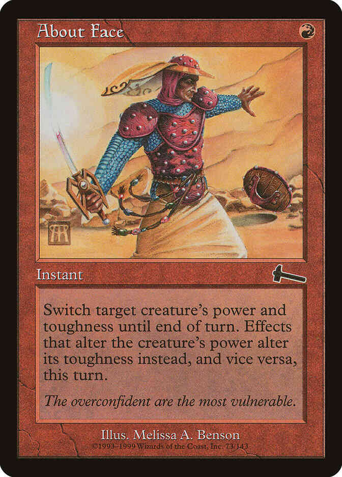 About Face [73] [Urza's Legacy] [Non-Foil]
