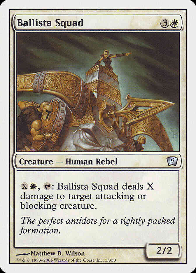 Ballista Squad [5] [Ninth Edition] [Non-Foil]