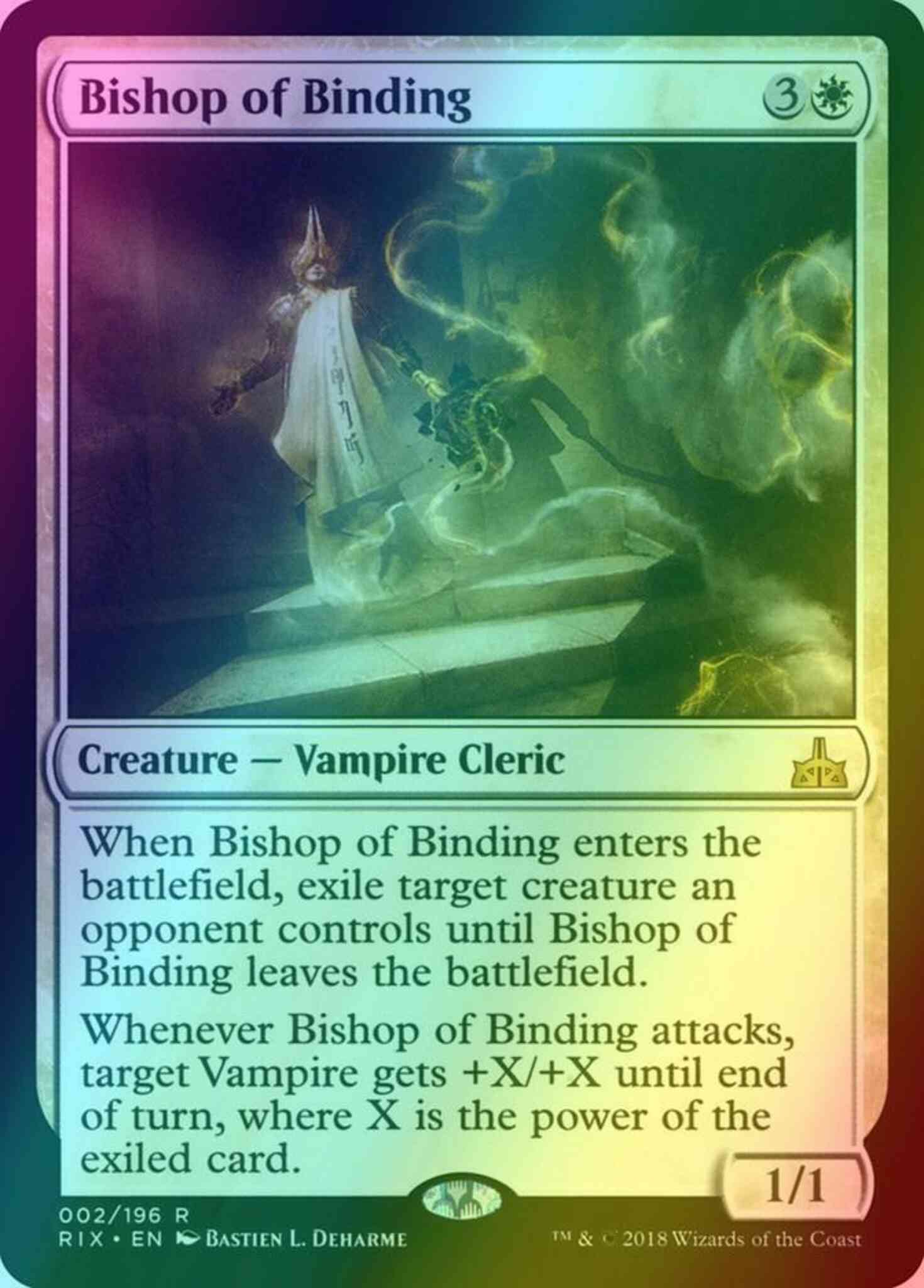 Bishop of Binding [2] [Rivals of Ixalan] [Foil]
