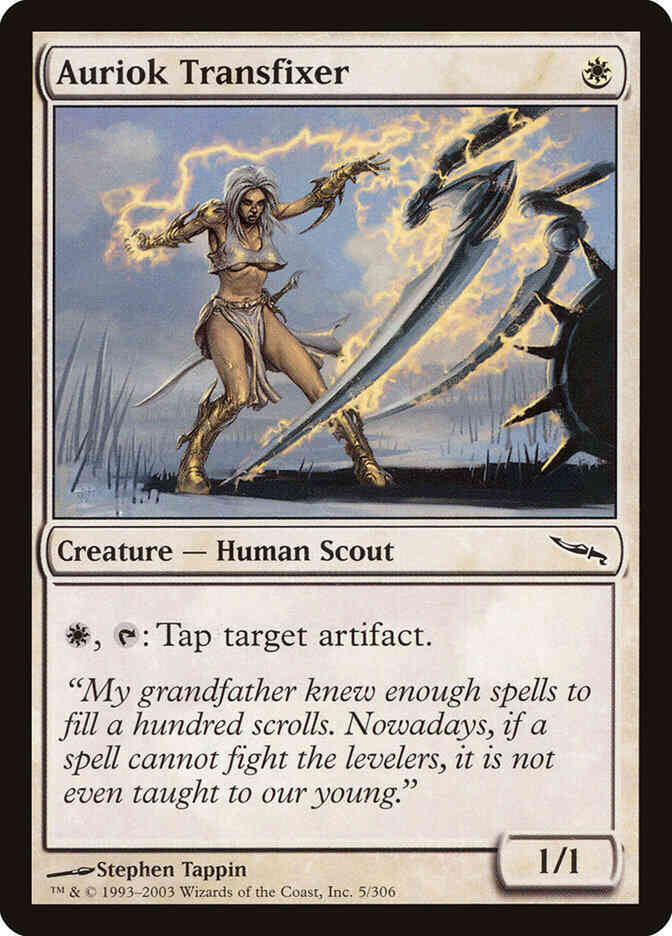 Auriok Transfixer [5] [Mirrodin] [Non-Foil]