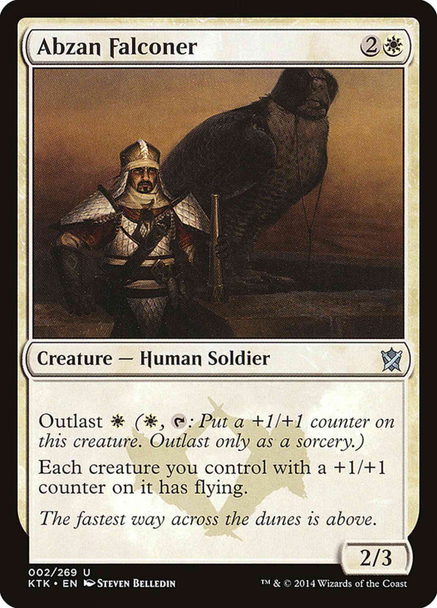 Abzan Falconer [2] [Khans Of Tarkir] [Non-Foil]
