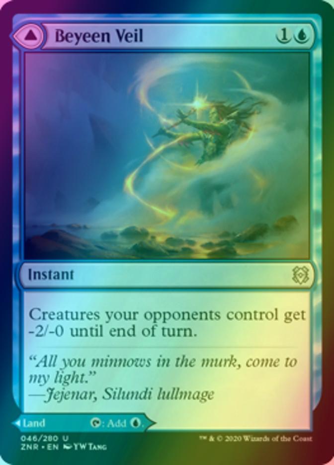 Beyeen Veil // Beyeen Coast [46] [Zendikar Rising] [Foil]