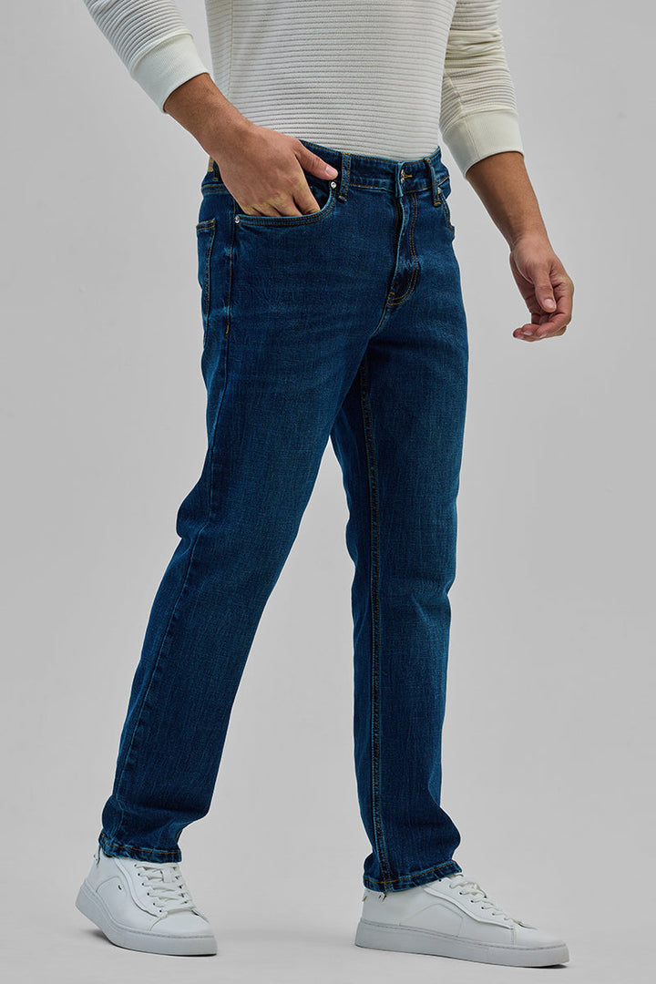 Blue Regular Fit Jeans