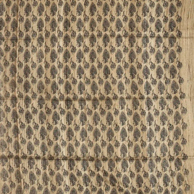 Crimson Handloom Dupion Silk Saree With Printed Princess Motifs