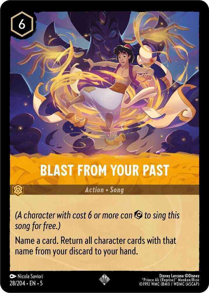 Blast From Your Past - 28/204 [Shimmering Skies] [Non-Foil]