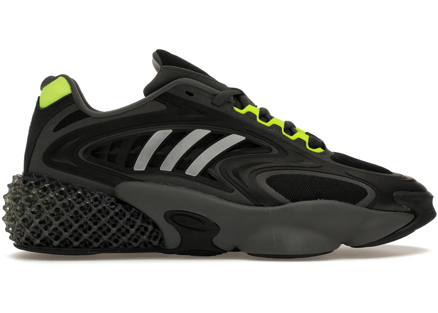 adidas 4D Krazed Black Solar Yellow