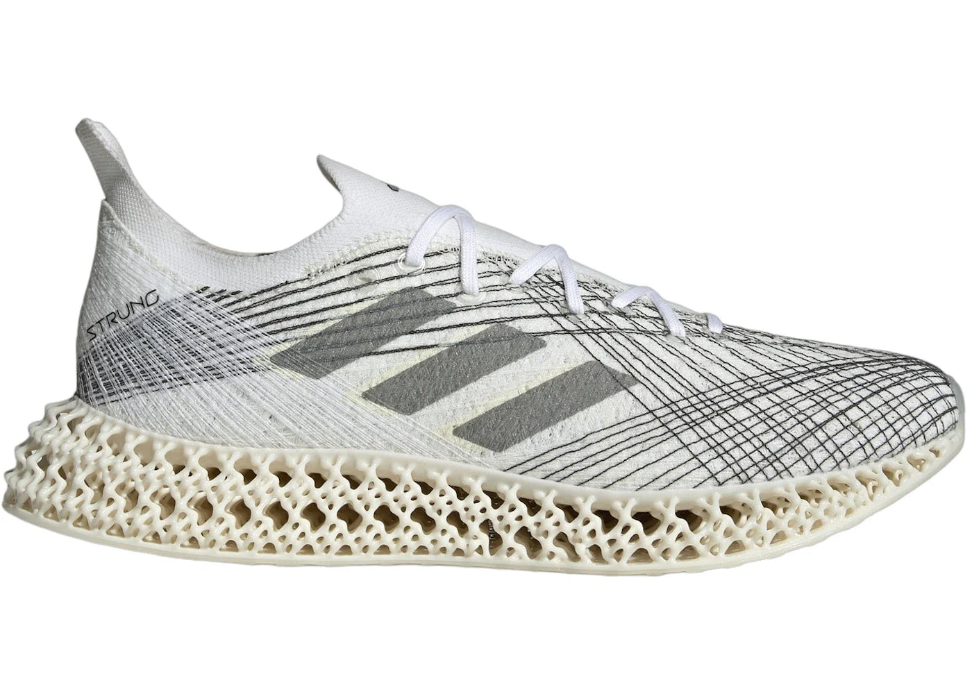 adidas 4DFWD Strung Cloud White Grey Core Black
