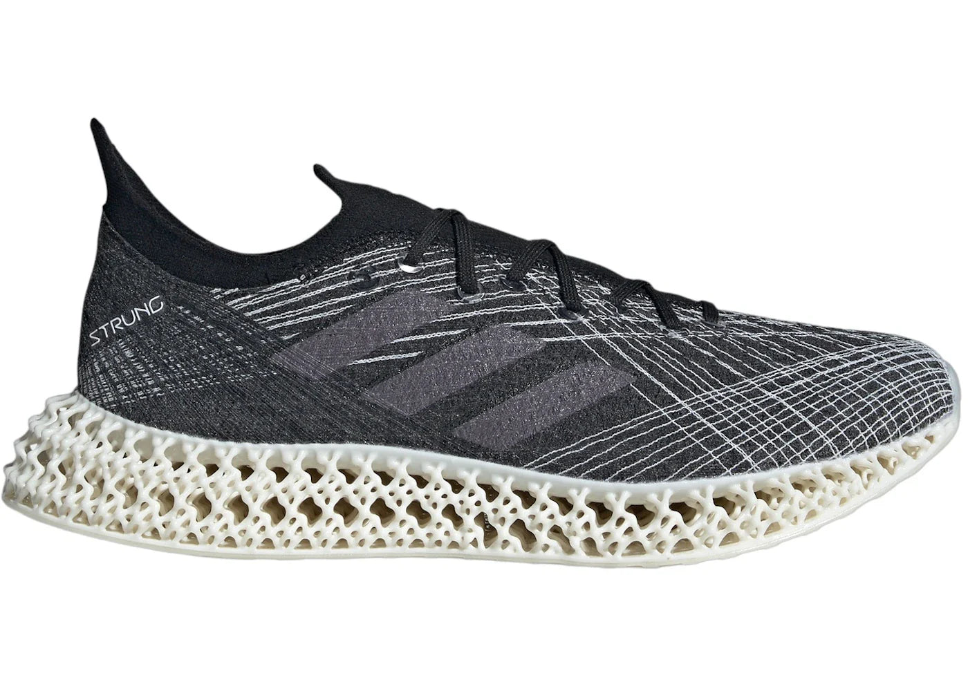 adidas 4DFWD Strung Core Black Grey Cloud White