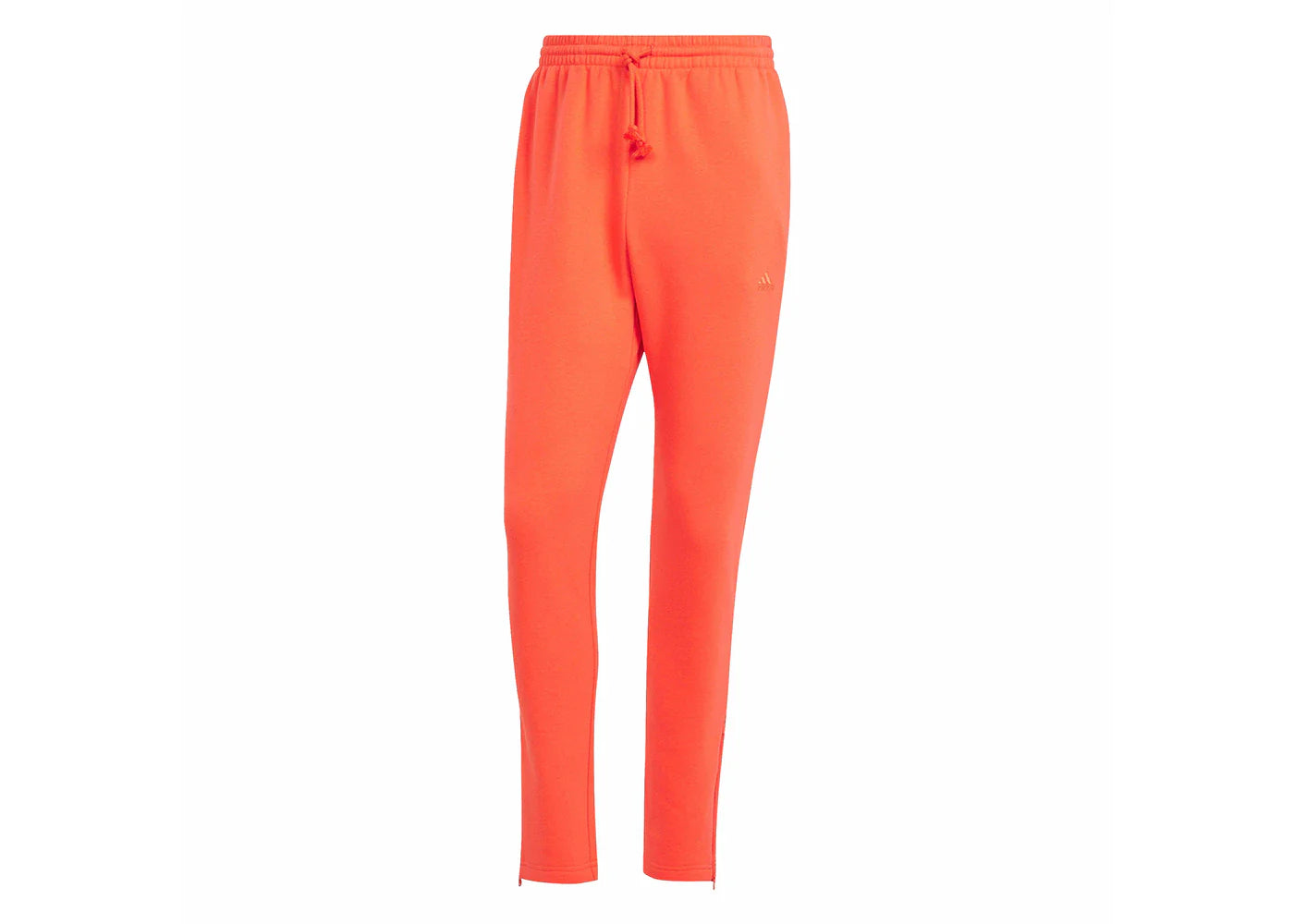 adidas ALL SZN Fleece Tapered Leg Zip Pants Bright Red