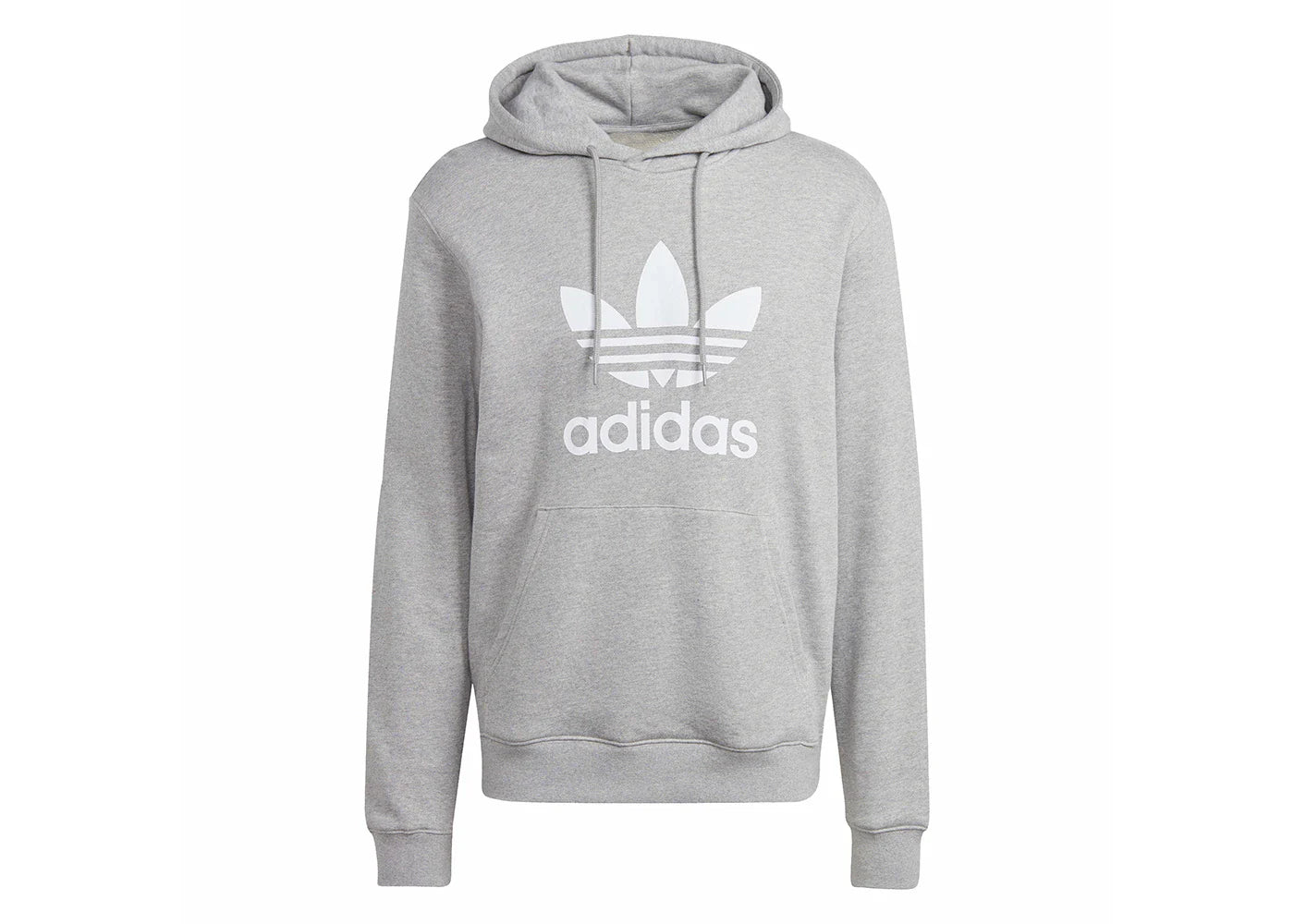 adidas Adicolor Classics Trefoil Hoodie Medium Grey Heather