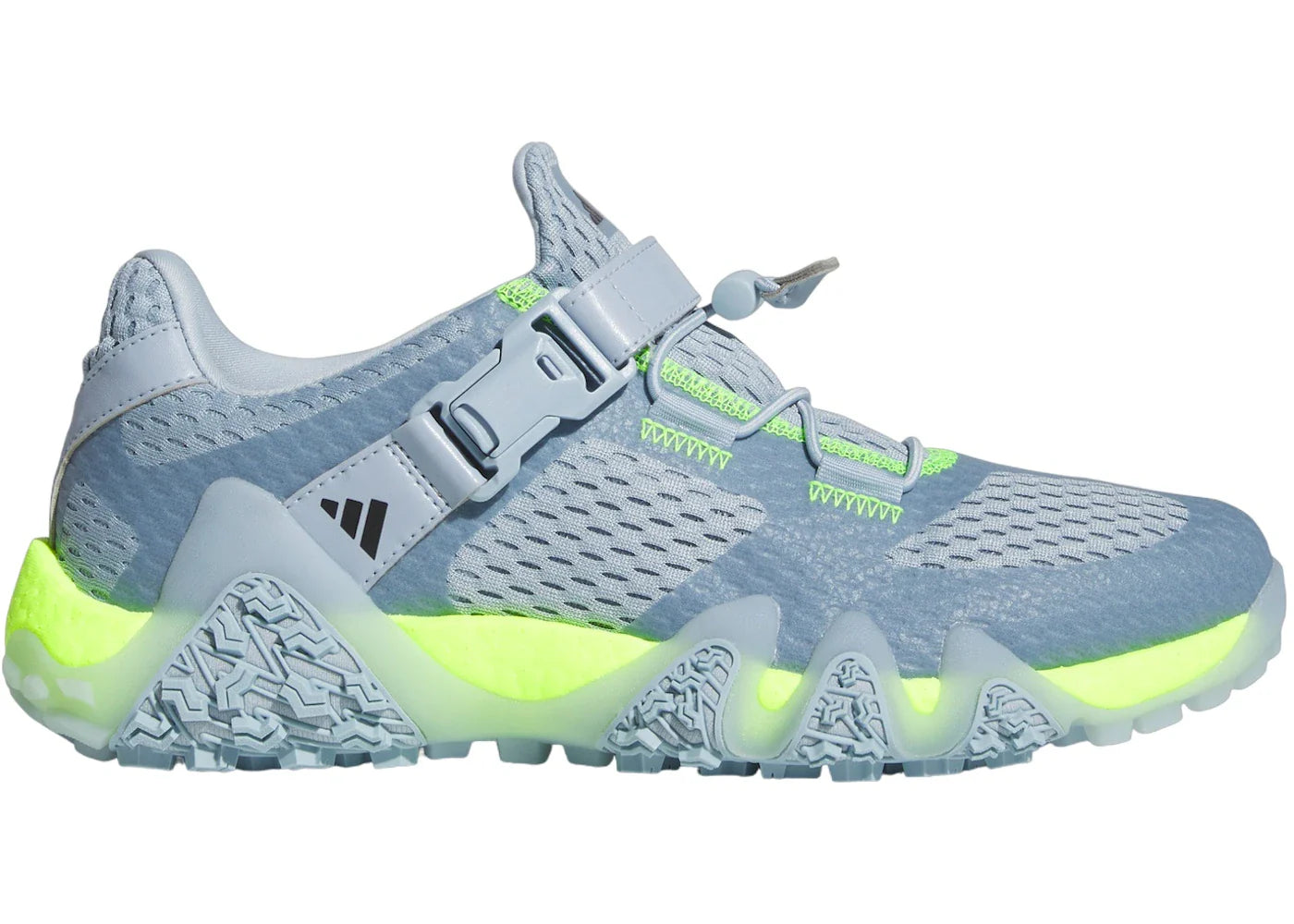 adidas Adicross Low Spikeless Golf Wonder Blue Core Black Lucid Lemon