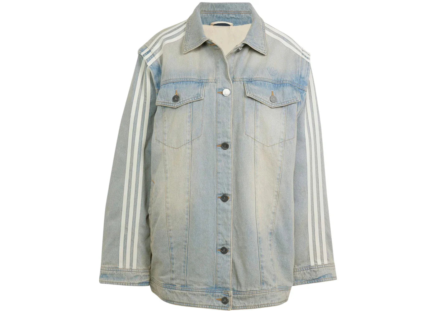 adidas Adilenium Season 3 Two-In-One Denim Shirt Jacket Light Denim