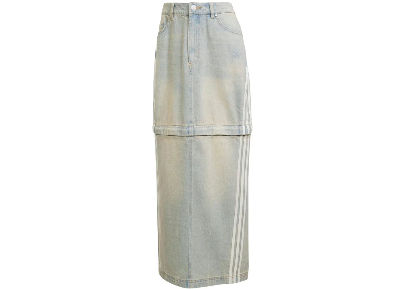 adidas Adilenium Season 3 Two-In-One Denim Skirt Light Denim