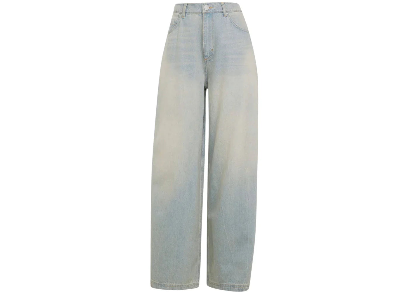 adidas Adilenium Season 3 Zip Washed Denim Pants Light Denim