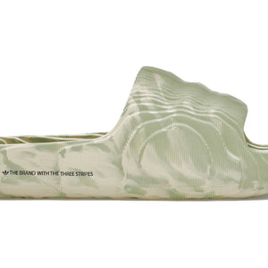 adidas Adilette 22 Slides Magic Lime St Desert Sand