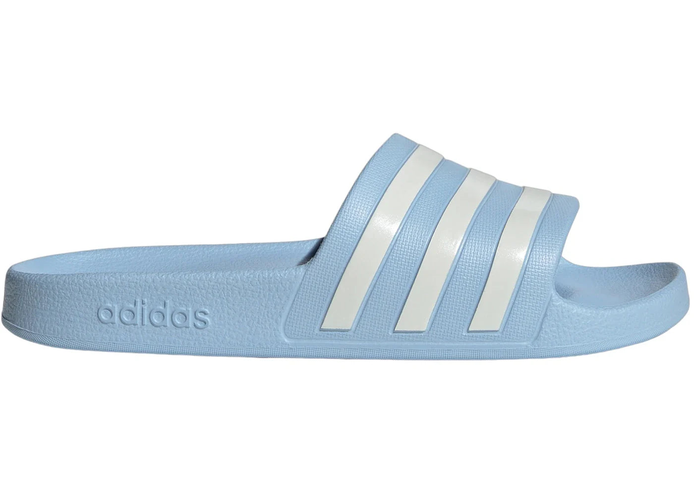 adidas Adilette Aqua Slides Glow Blue Zero Metalic (Women's)