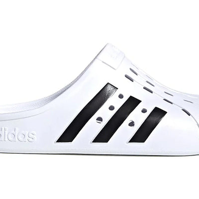 adidas Adilette Clog White Black