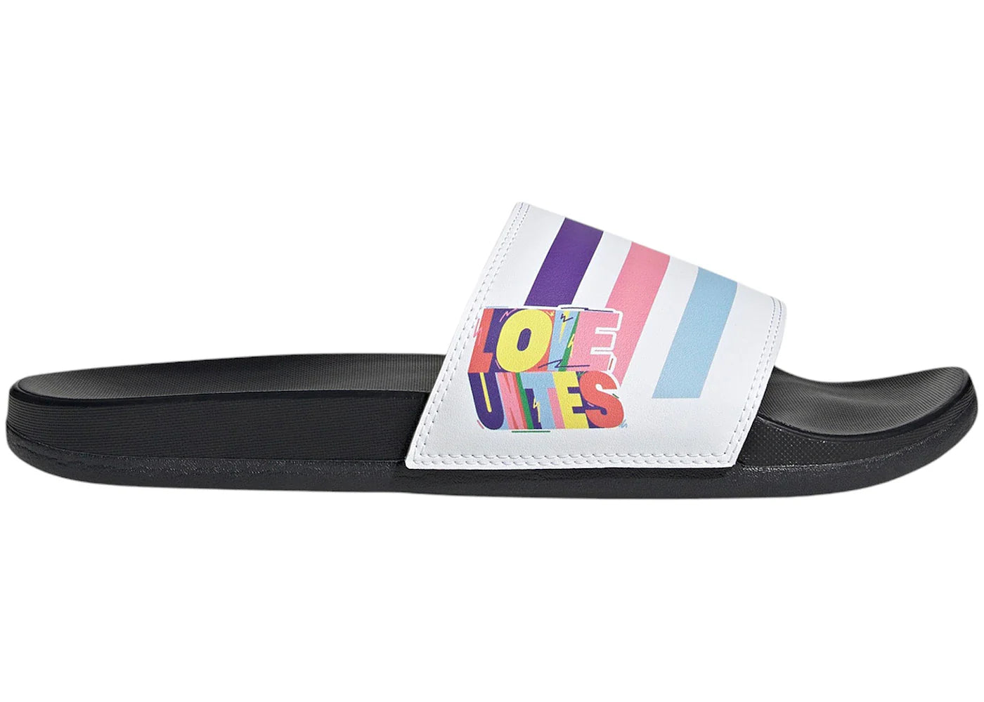 adidas Adilette Comfort Sandals Cloud White Semi Turbo Pulse Amber