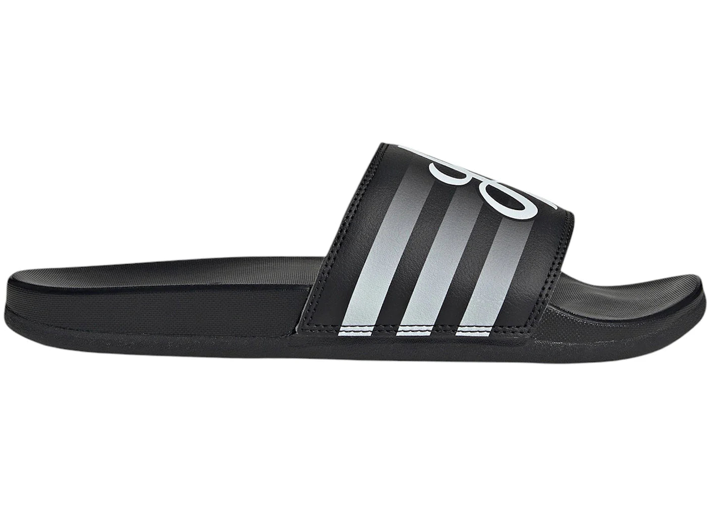 adidas Adilette Comfort Sandals Core Black Cloud White Black
