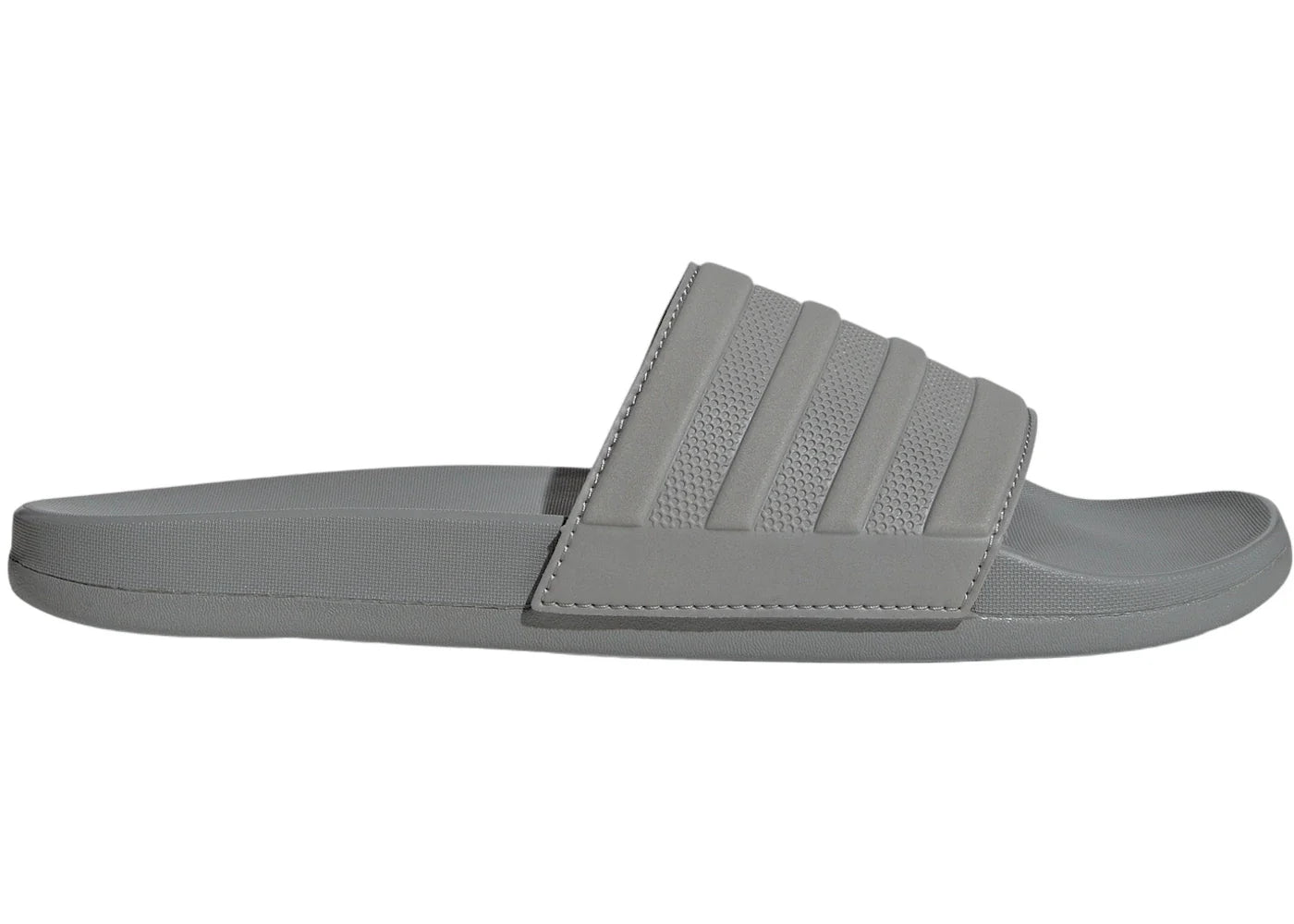 adidas Adilette Comfort Slides Charcoal Solid Grey