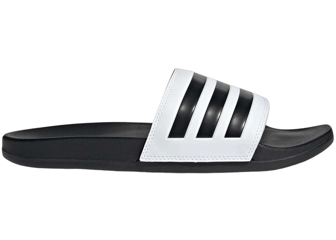adidas Adilette Comfort Slides Cloud White Core Black