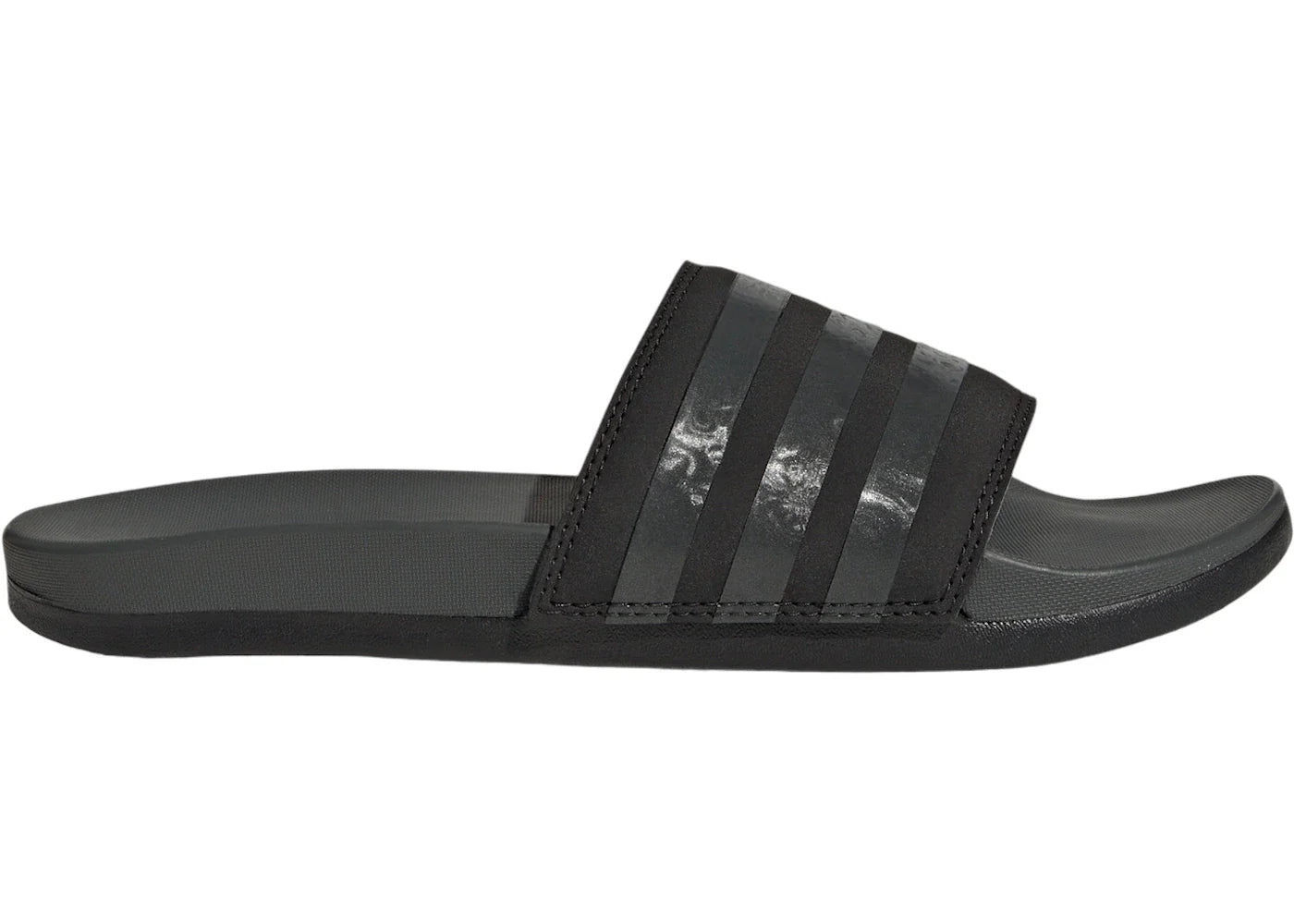 adidas Adilette Comfort Slides Core Black Grey